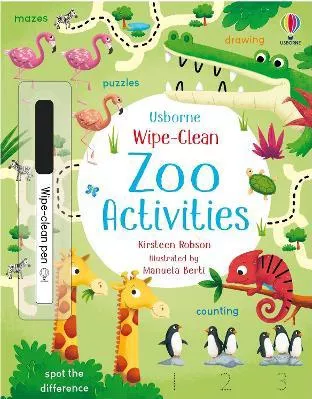 Wipe Clean Zoo Activities