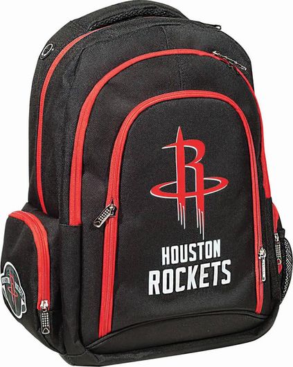 Σχολική Τσάντα Δημοτικού Πλάτης Back Me Up NBA Houston Rockets Μπλε