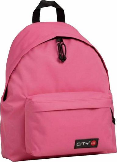 Σχολική Τσάντα Γυμνασίου / Λυκείου Πλάτης City Drop Bubblegum Pink Ροζ