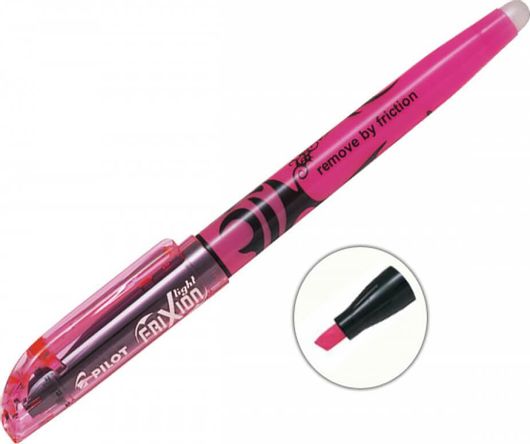 Pilot Frixion Light Μαρκαδόροι Υπογράμμισης Ροζ 12τμχ