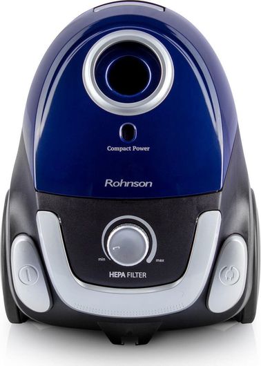 Rohnson R-139 Ηλεκτρική Σκούπα 750W με Σακούλα 2lt Μπλε