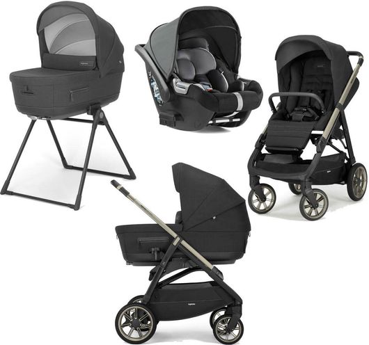 Σύστημα Μεταφοράς Inglesina Aptica Quattro KA71N0MYB με Σκελετό Black & Κάθισμα Αυτοκινήτου Darwin Μαύρο