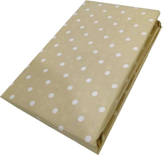 Μαξιλαροθήκες Κόμβος Σετ 2 τμχ 50x70cm Cotton Line Dots Μπεζ