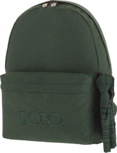Σχολική Τσάντα Γυμνασίου / Λυκείου Πλάτης Polo Original Knit Πράσινο
