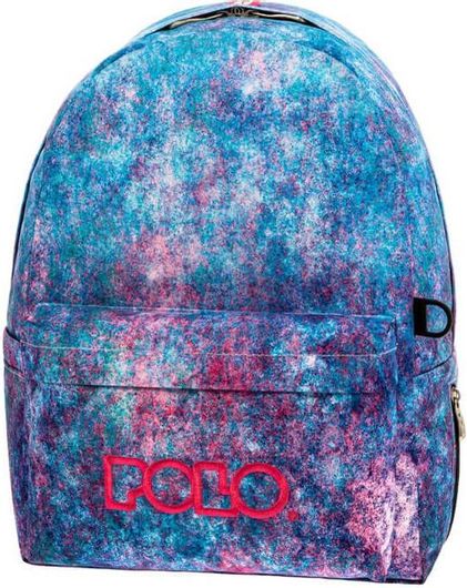Σχολική Τσάντα Γυμνασίου / Λυκείου Πλάτης Polo Original 2022 Γαλάζιο