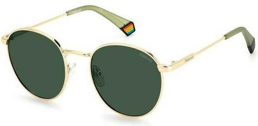 Γυαλιά Ηλίου Unisex Polaroid 6171S J5G 51 με Μεταλλικό Σκελετό Χρυσό