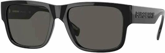 Γυαλιά Ηλίου Ανδρικά Burberry 4358 300187 57 με Κοκκάλινο Σκελετό Μαύρο