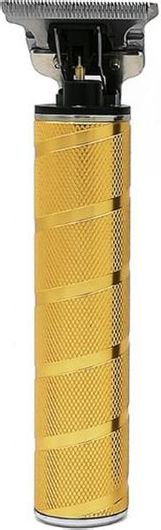 Kemei KM-T9 Επαγγελματική Επαναφορτιζόμενη Κουρευτική Μηχανή Χρυσή