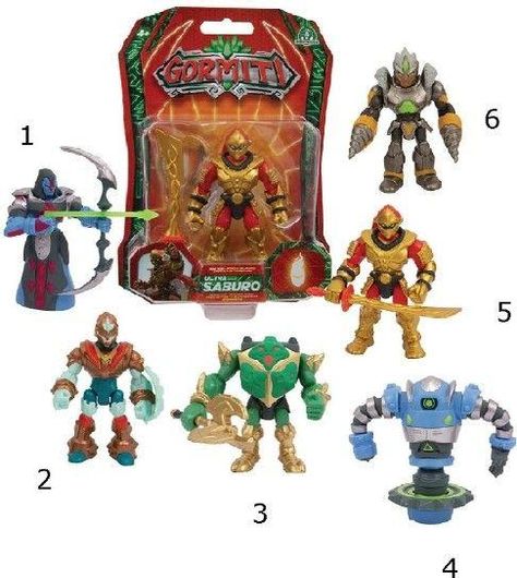 Φιγούρα Δράσης Gormiti Series 2 8 εκ. W2 Τυχαία Επιλογή Σχεδίου 4+ Ετών