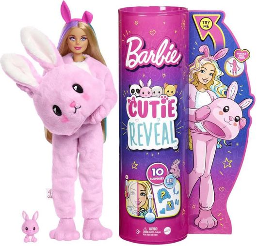 Barbie Cutie Reveal Λαγουδάκι για 3+ Ετών
