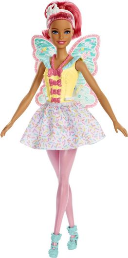 Barbie Dreamtopia Sweetville Fairy With Pink Hair για 3+ Ετών