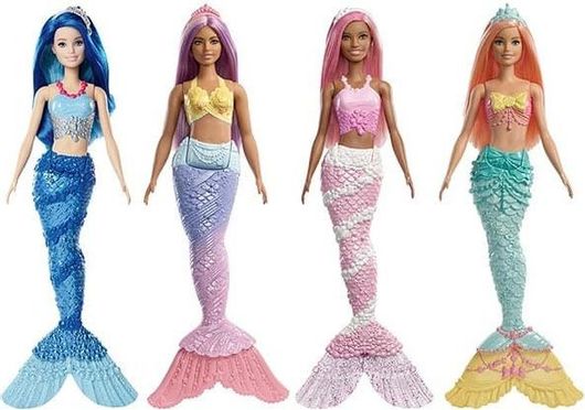Barbie Γοργόνα Διάφορα Σχέδια 1τμχ για 3+ Ετών