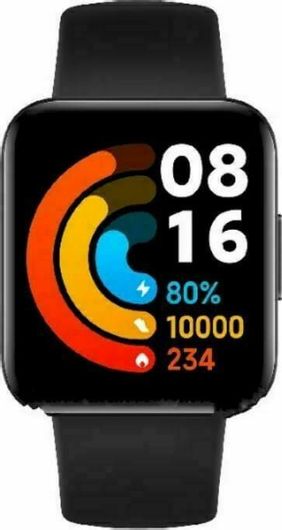 Xiaomi Poco Watch Αδιάβροχο με Παλμογράφο Μαύρο