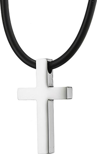 Αντρικός Σταυρός Oxzen από Ατσάλι ST-ART01280CL1 30x17mm