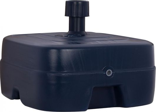 Βάση για Ομπρέλα Θαλάσσης HomeMarkt Νερού-Άμμου Πλαστική 40lt Τετράγωνη 48x48x35cm Μπλε