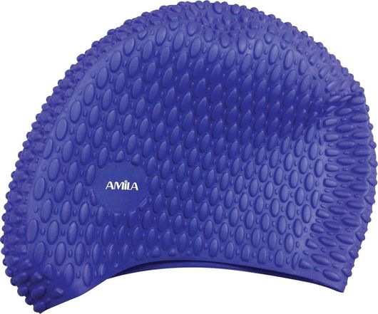 Σκουφάκι Κολύμβησης AMILA Long Hair Bubbles