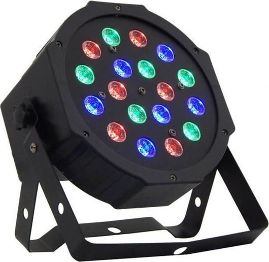 Φωτορυθμικός Προβολέας RGB LED - Ledflat PAR Q100