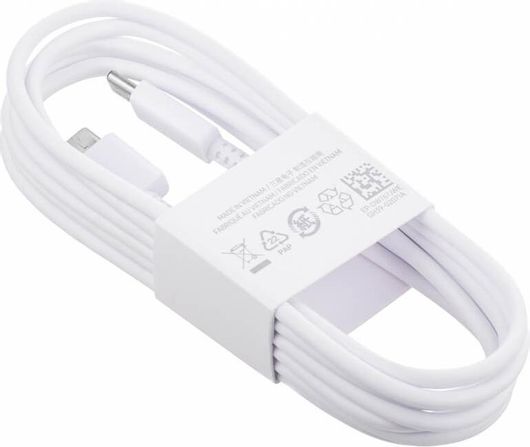Καλωδιο USB Type-C Samsung EP-DW767JWE USB-C male - USB-C male 1.8m Bulk Λευκό