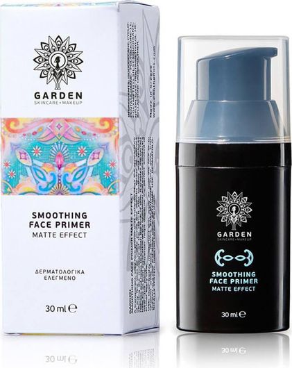 Διάφανη Βάση για Μακιγιάζ Garden Of Panthenols Smoothing Face Primer Matte Effect 30ml