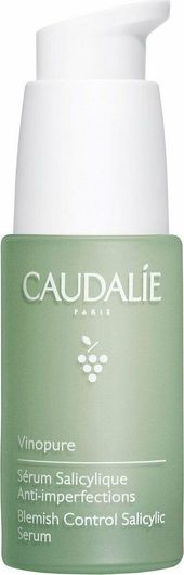 Serum Προσώπου Caudalie Vinopure Blemish Control με Νιασιναμίδη & Σαλικυλικό Οξύ για Λάμψη & Σύσφιξη 30ml