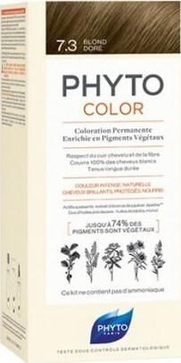 Βαφή Μαλλιών Phyto PhytoColor Blond Dore 7.3 Ξανθό Χρυσό 1τμχ