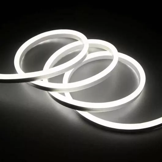 Ταινία Led Neon Αδιάβροχη 12V IP65 5m Ψυχρό Λευκό
