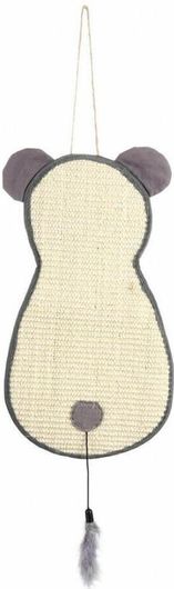 Ονυχοδρόμιο Flamingo Σε Σχήμα Γάτας Που Κρεμιέται και Στον Τοίχο 23x43cm 