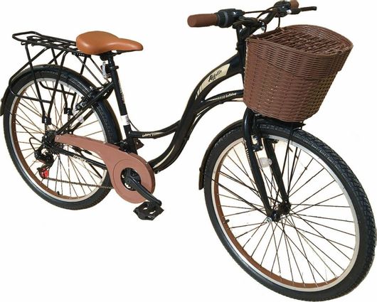 Ποδήλατο Πόλης Affetto Holiday 28" Black City Μαύρο