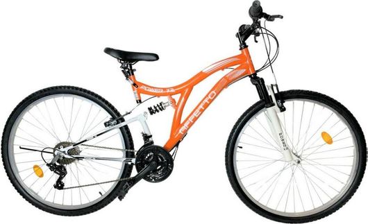 Ποδήλατο Mountain Bike Affetto Power X2 24" Πορτοκαλί