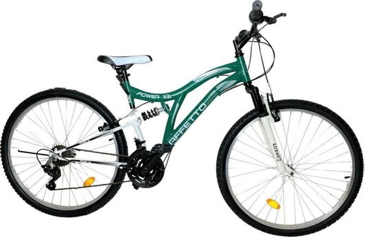Ποδήλατο Mountain Bike Affetto Power X2 24" Πράσινο
