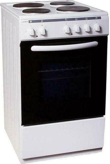 Κουζίνα Crown 5400A 53lt Εμαγιέ Λευκή