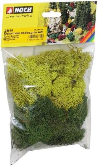 Μακέτα Noch 08610 Θάμνοι Πράσινοι 35gr