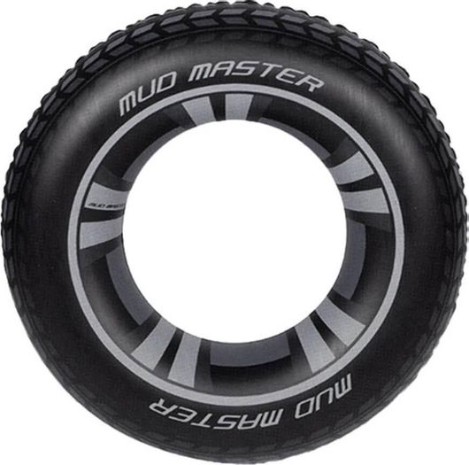 Παιδικό Σωσίβιο Κουλούρα Mud Master με Διάμετρο 91cm από 10 Ετών Μαύρο