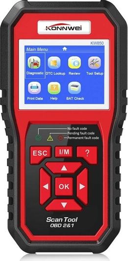 Konnwei KW850 Διαγνωστικό Αυτοκινήτου Ψηφιακό OBD 2 με Καλώδιο Συμβατό με Android