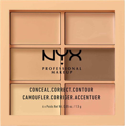 Concealer Nyx Professional Makeup Conceal Correct Contour Palette Light