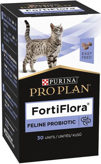 Διατροφικό Συμπλήρωμα για Γάτες Purina Pro Plan Veterinary Diets Fortiflora Chews 4x15gr