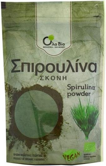 Ρόφημα Σπιρουλινα Σκόνη Βίο Ola-bio 100gr
