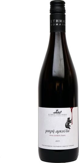 Κρασί Ζαφειράκη Μικρή Αρκούδα Ερυθρό Ξηρό 750ml