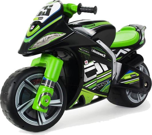 Παιδική Μηχανή Kawasaki Injusa Winner Πράσινο έως 30kg για 3+Ετών
