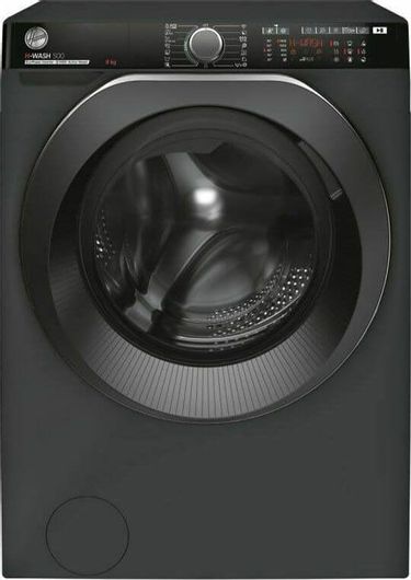 Hoover HWP 49AMBCR/1-S Πλυντήριο Ρούχων 9kg με Τεχνολογία Ατμού 1400 Στροφών Γκρι 31010294