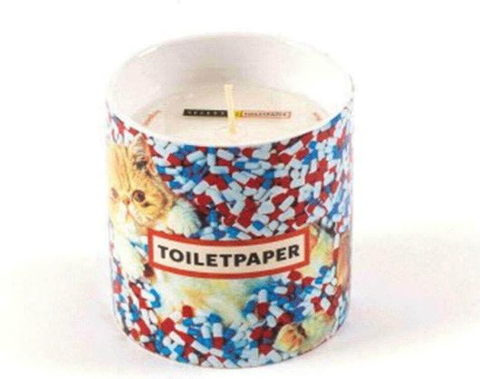 Κερί Seletti σε Πορσελάνινο Βάζο Essence Overdose 14048 8.5x9.5cm Multi