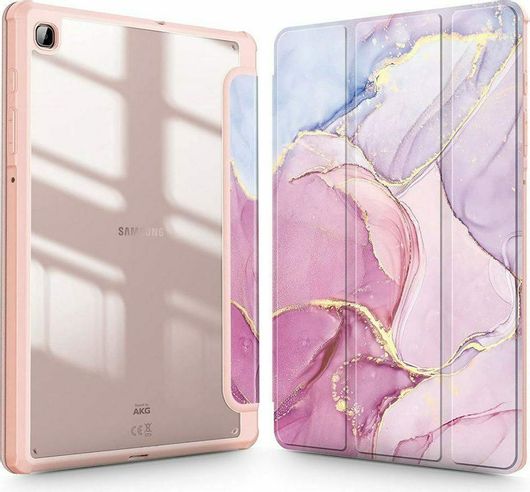 Tech-Protect Smartcase Hybrid Flip Cover Δερματίνης Marble Galaxy Tab S6 Lite 10.4