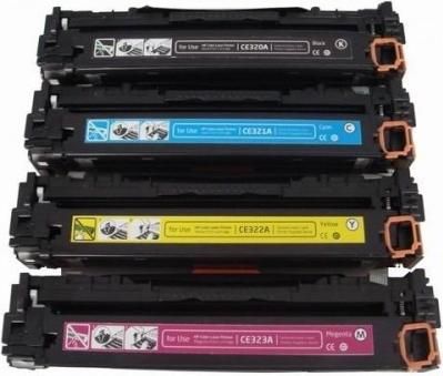 Σετ Συμβατό Toner για HP CE320A CE321A 4 Τεμάχια