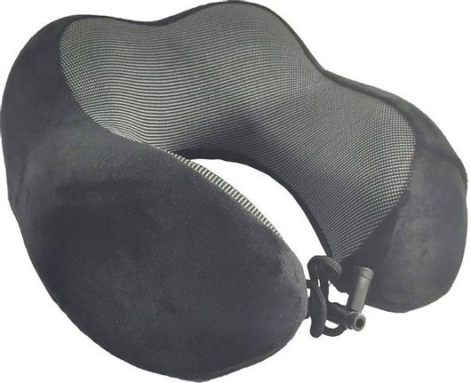 Μαξιλαράκι Ταξιδίου Mcan M-13 Memory Foam Σκούρο Γκρι