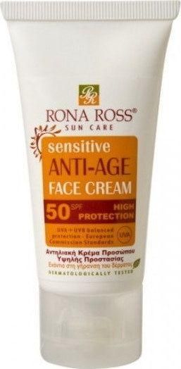 Αντηλιακό Προσώπου Rona Ross Sensitive Anti-Age Face Cream SPF50 50ml