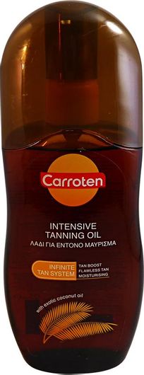 Λάδι Μαυρίσματος Carroten Intensive Tanning Oil Λάδι Μαυρίσματος για το Σώμα 125ml