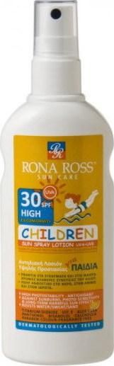 Παιδικό Αντηλιακό Rona Ross Children Sun Spray Lotion SPF 160ml