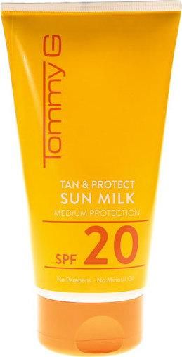 Αντηλιακή Κρέμα Σώματος TommyG Tan & Protect SunCare Body Milk SPF20 150ml