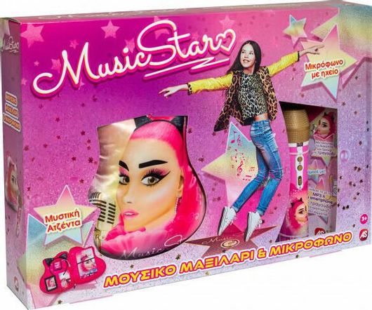 Σετ Music Star As Company με Μουσικό Μαξιλάρι Μικρόφωνο & Αξεσουάρ για 3+ Ετών