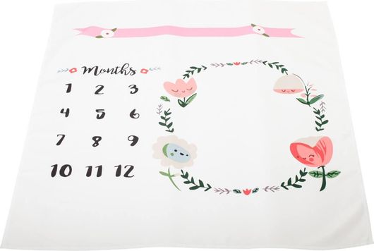 Φόντο Παιδική Κουβερτούλα Loco Χαλάκι Φωτογραφιών 1-12 Months 103x103cm